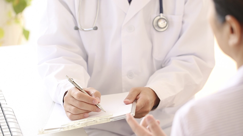 Patients that have been diagnosed in the doctor.