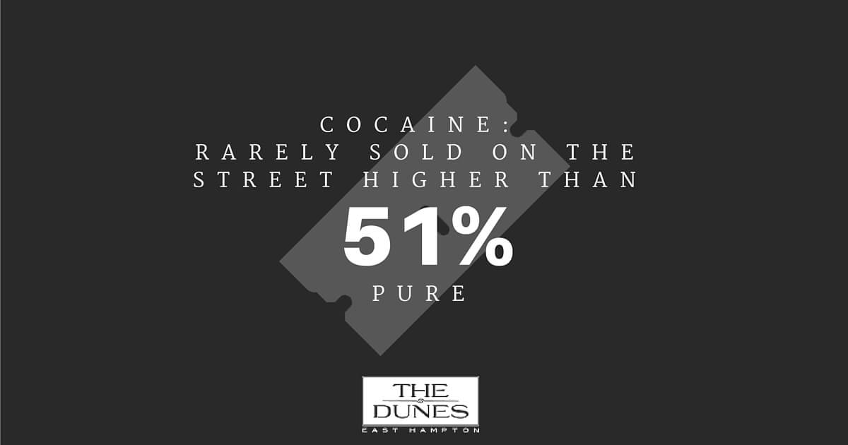 Cocaine just 51 Percent Pure - The Dunes East Hampton