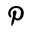 Pinterest Black Logo