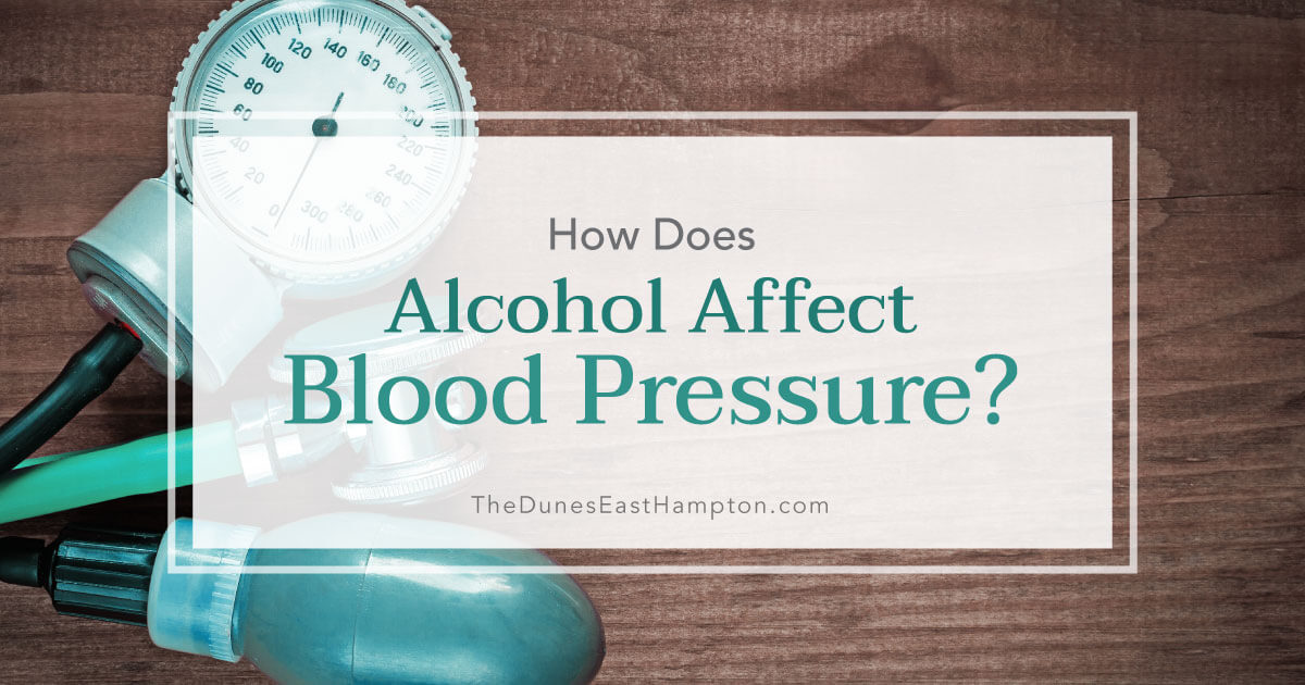 How Does Alcohol Affect Blood Pressure