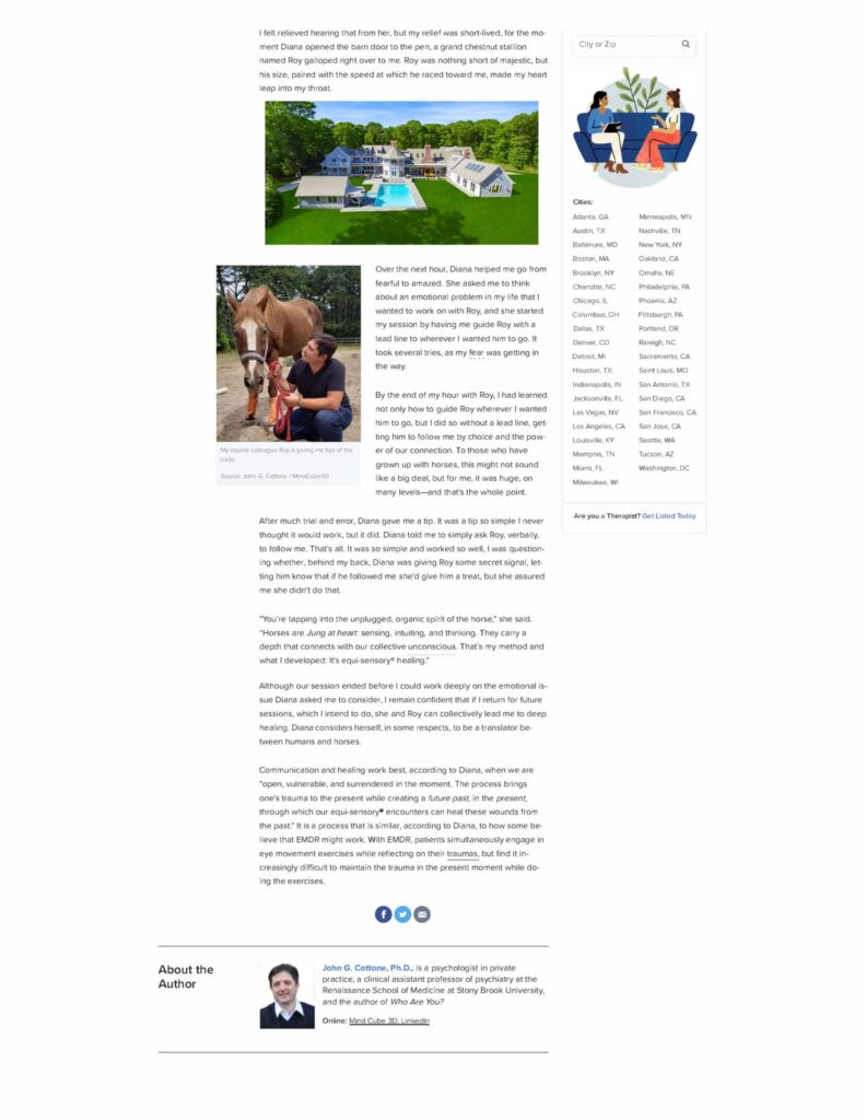 The Dunes East Hampton in Psychology Today