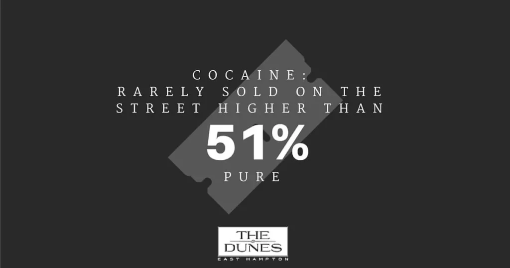 Cocaine just 51 Percent Pure - The Dunes East Hampton